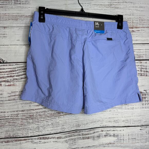 Columbia Short Court Light Blue Shorts Med NWT - Picture 3 of 3